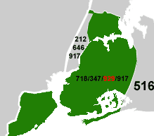 929 Area Code - USA.com™